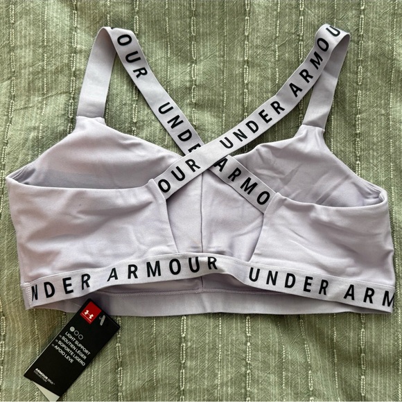 Under Armour Strappy Sports Bra - Picture 1 of 4